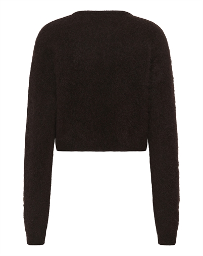 Gestuz - GZDebbie Cardigan Strik - Ganache Melange